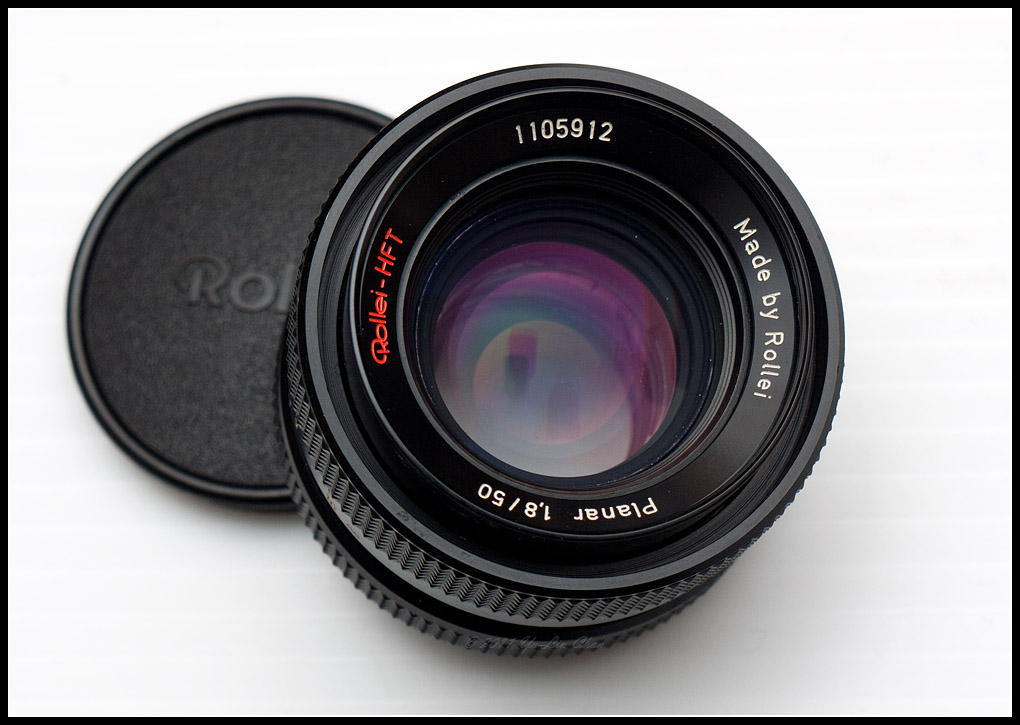 ローライRollei HFT Planar 50mm 1.8 - レンズ(単焦点)